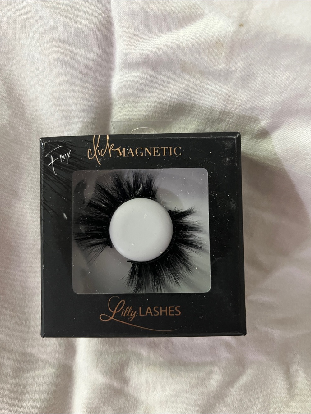 Lilly Lashes Black Dramatic Faux Magnetic Lashes